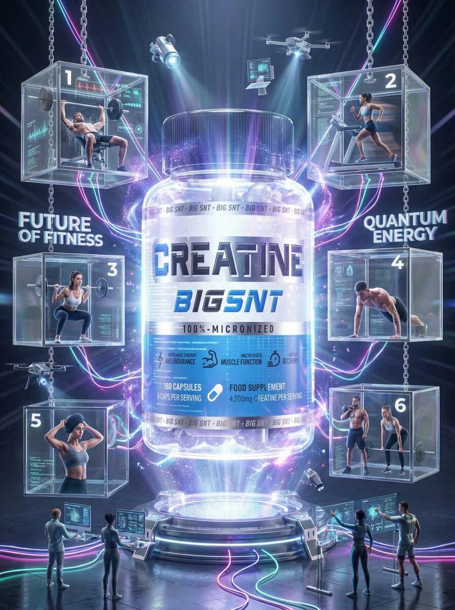Креатин в капсулах от BIGSNT
