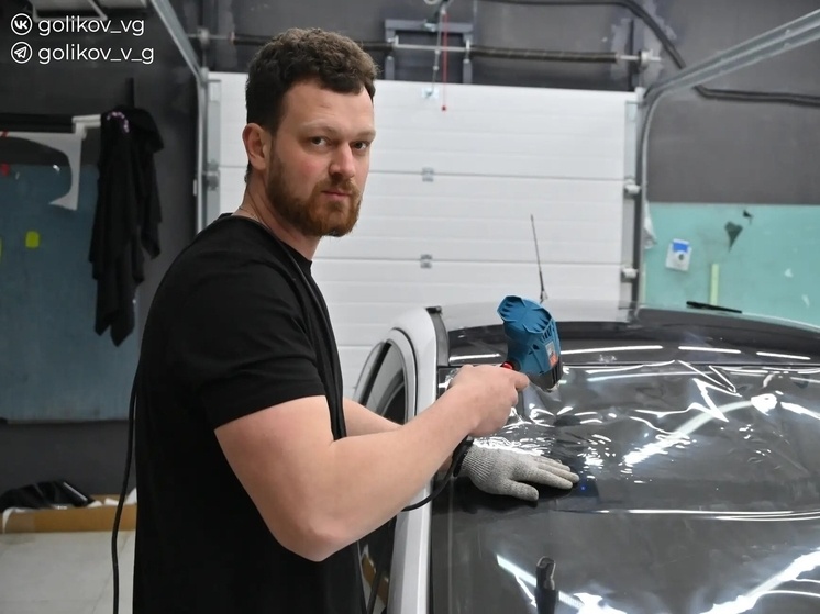     Губкинец реализовал два соцконтракта на автосервис, фото: vk.com/wall575322535_893