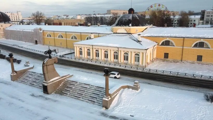     Гостиный двор в Архангельске. © РИА Новости. Павел Львов