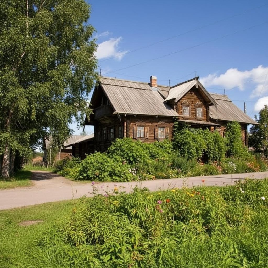 Дом-двор практичное и красивое решение северных зодчих