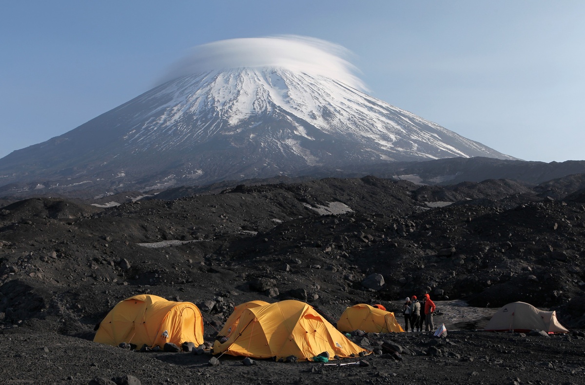 У подножия Ключевской сопки