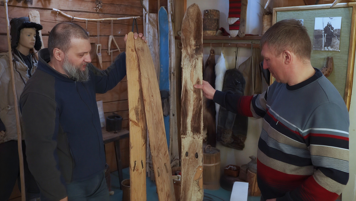 Кадр из видео «Искусство коми промысловой охоты | Изьватас олэм»/АНО «Ямал-Медиа»