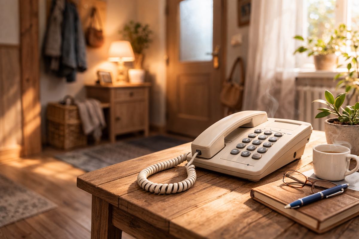Домашний телефон: почему эта «устаревшая» вещь снова актуальна для многих семей