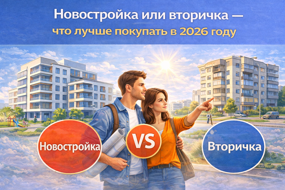 Новостройка или вторичка — что выбрать