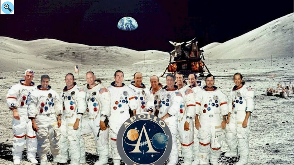 Фото астронавтов из программы "Аполлон"