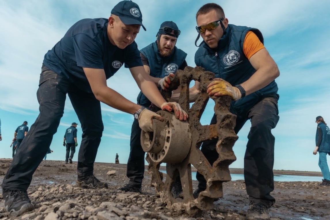 Экспедиция «Арктика. Генеральная уборка» в Хатанге. Фото: Георгий Широков 