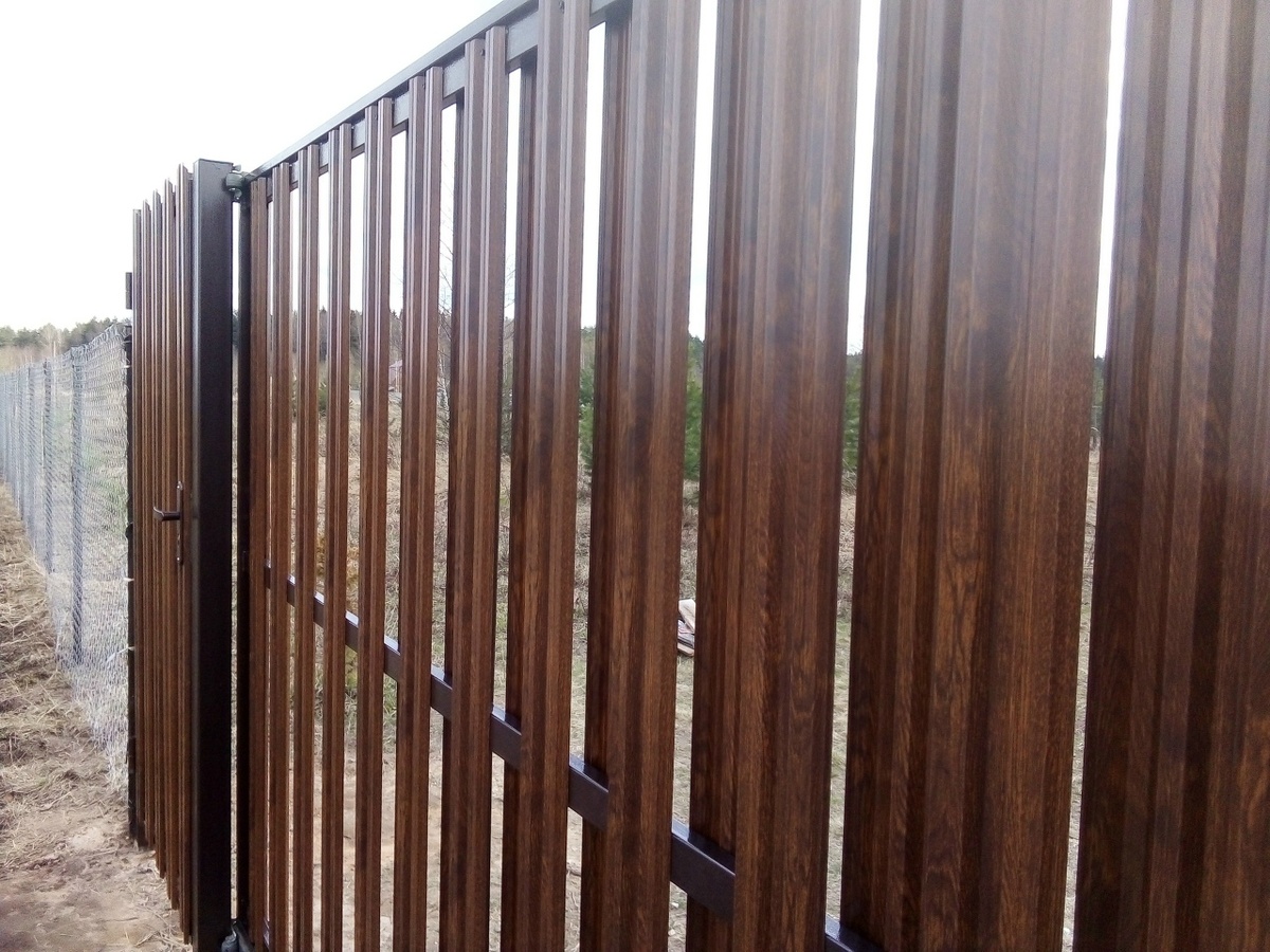 Забор из штакетника в Киржаче под ключ