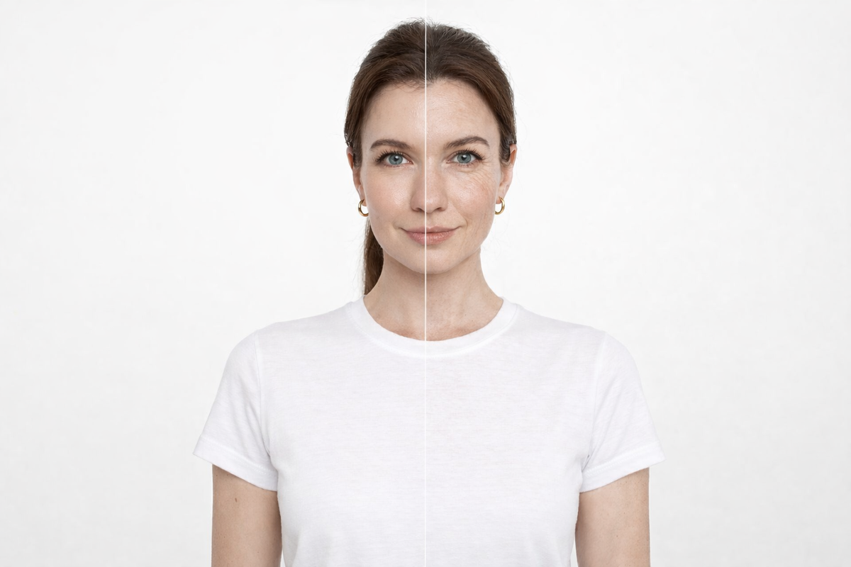 Мелкоморщинистый тип старения