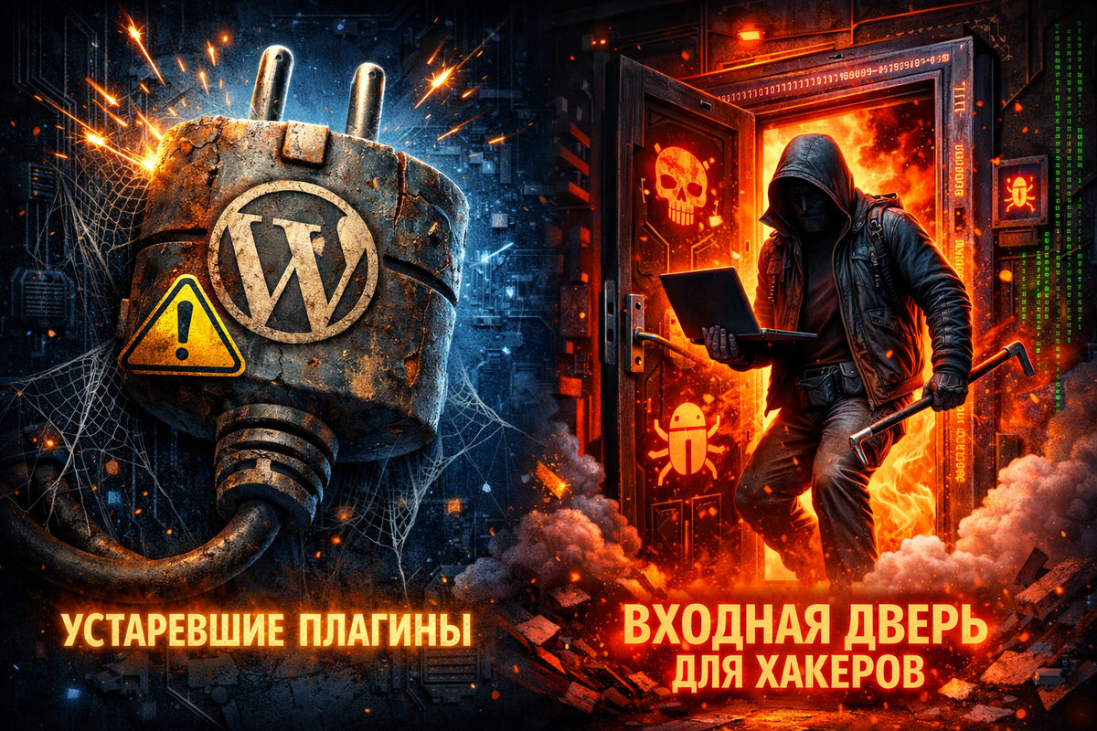 Устаревшие плагины - входная дверь для хакеров