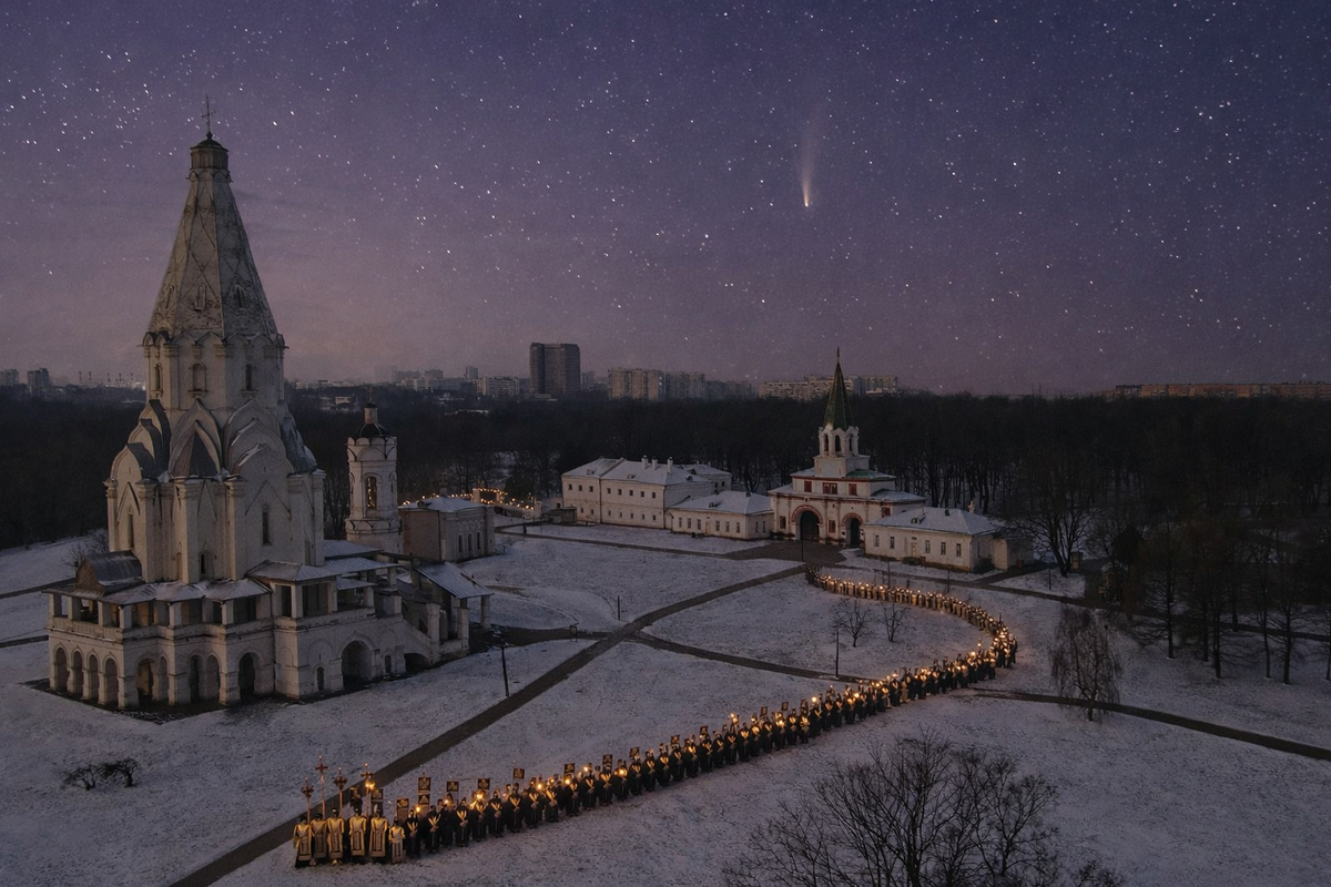 Храм Вознесения в Коломенском.