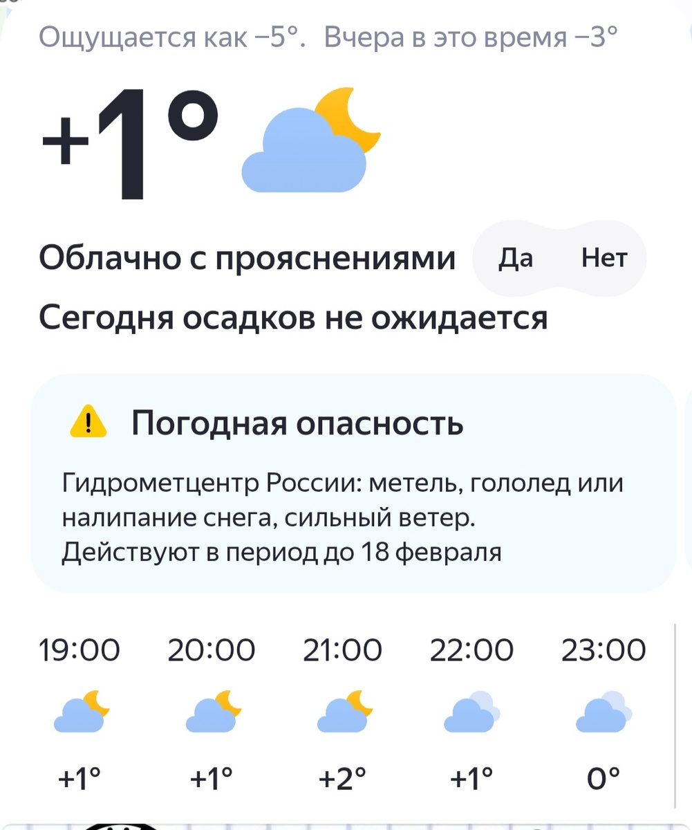 На улице уже плюс! Фото автора