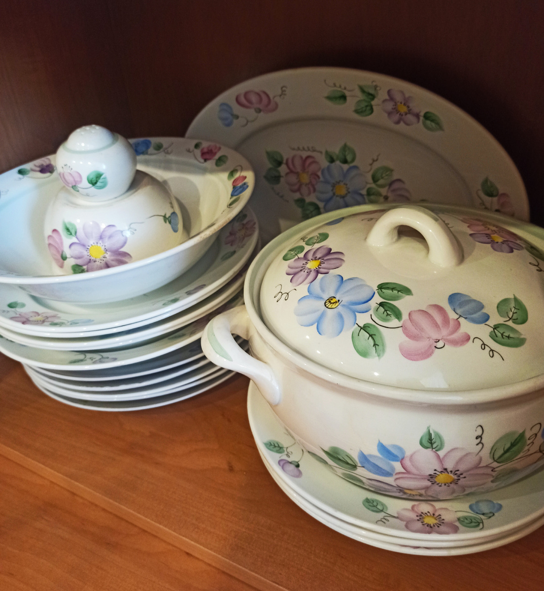 Сервиз ЗИК Конаково. К сожалению, не полный. 