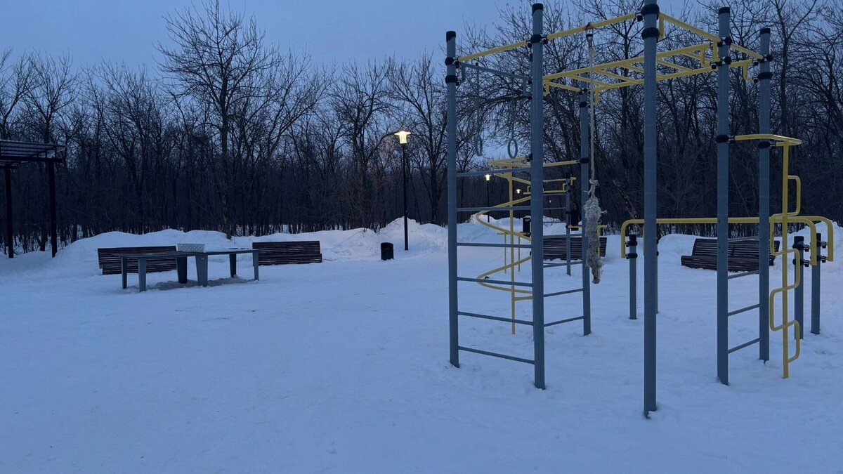    Как выглядит парк «Березка» зимой   56orb.ru