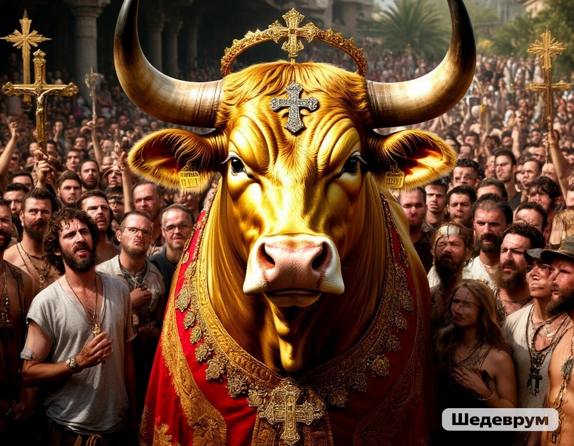 Вот такой он Всемогущий Бог христиан - Господь-Ваал