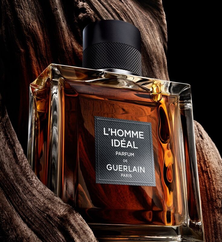 «L'Homme Idéal Parfum» Guerlain.