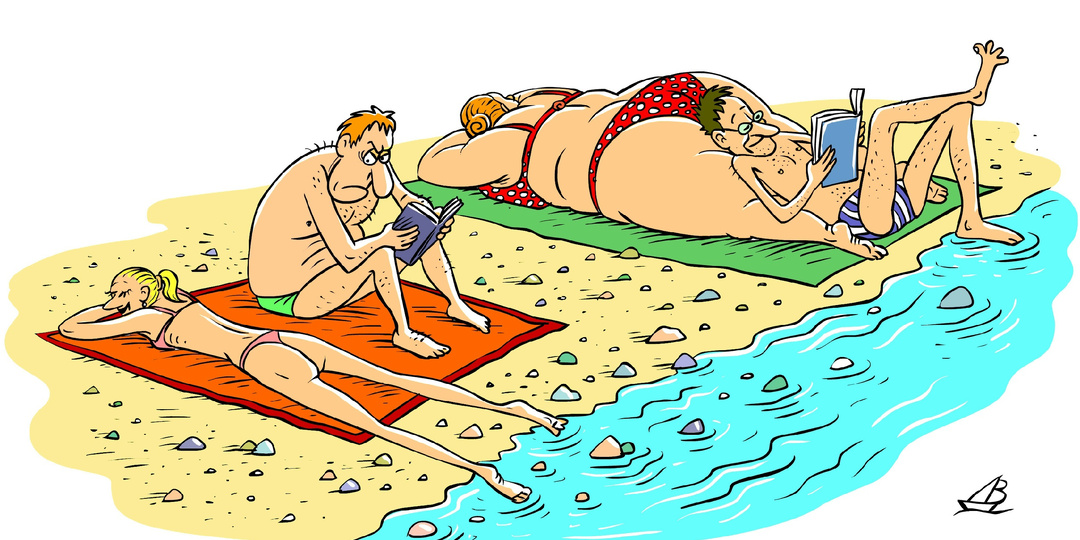 Жизненный юмор и сказочные персонажи в карикатурах калужского художника и мультипликатора Валентина Дубинина