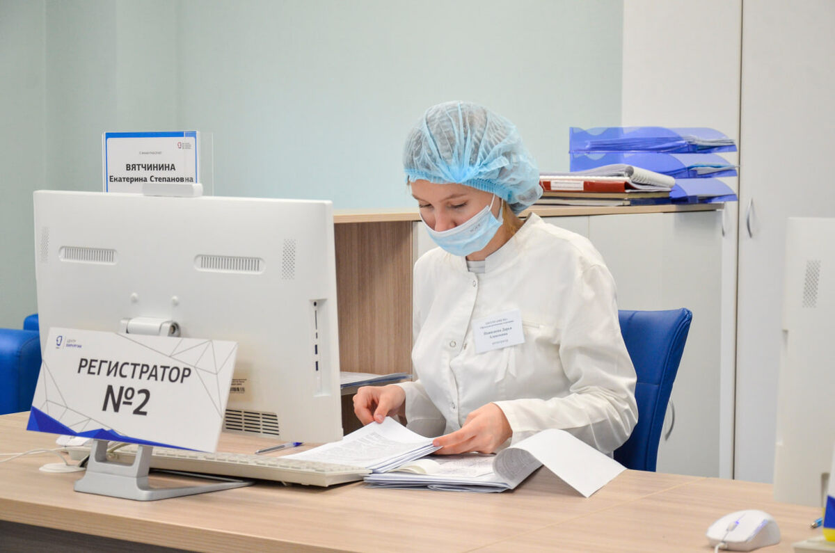 Первый центр откроется в Выборгском районе на базе поликлиники № 117.  Фото: Фото: ФедералПресс / Дмитрий Шевалдин