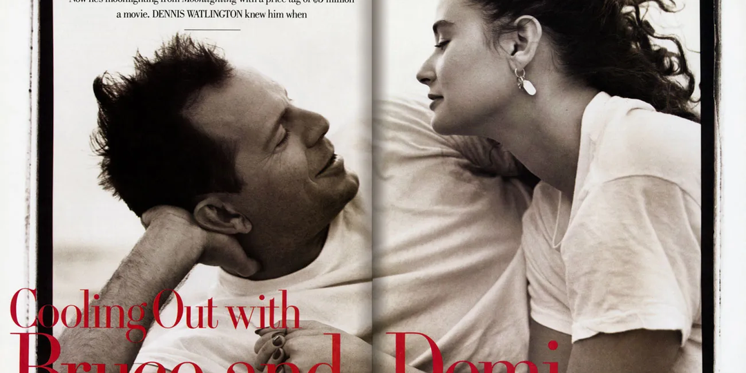 Любовь Деми и Брюса и других звёзд в фотосессиях