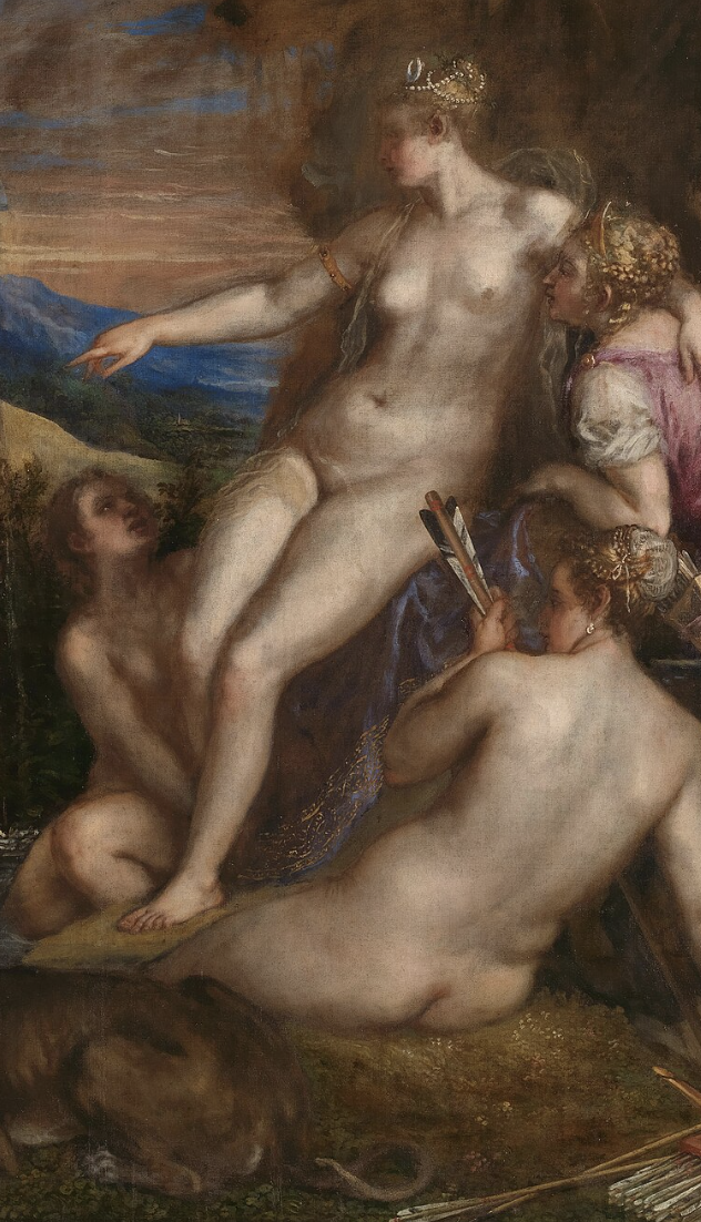 Диана смотрит на Каллисто