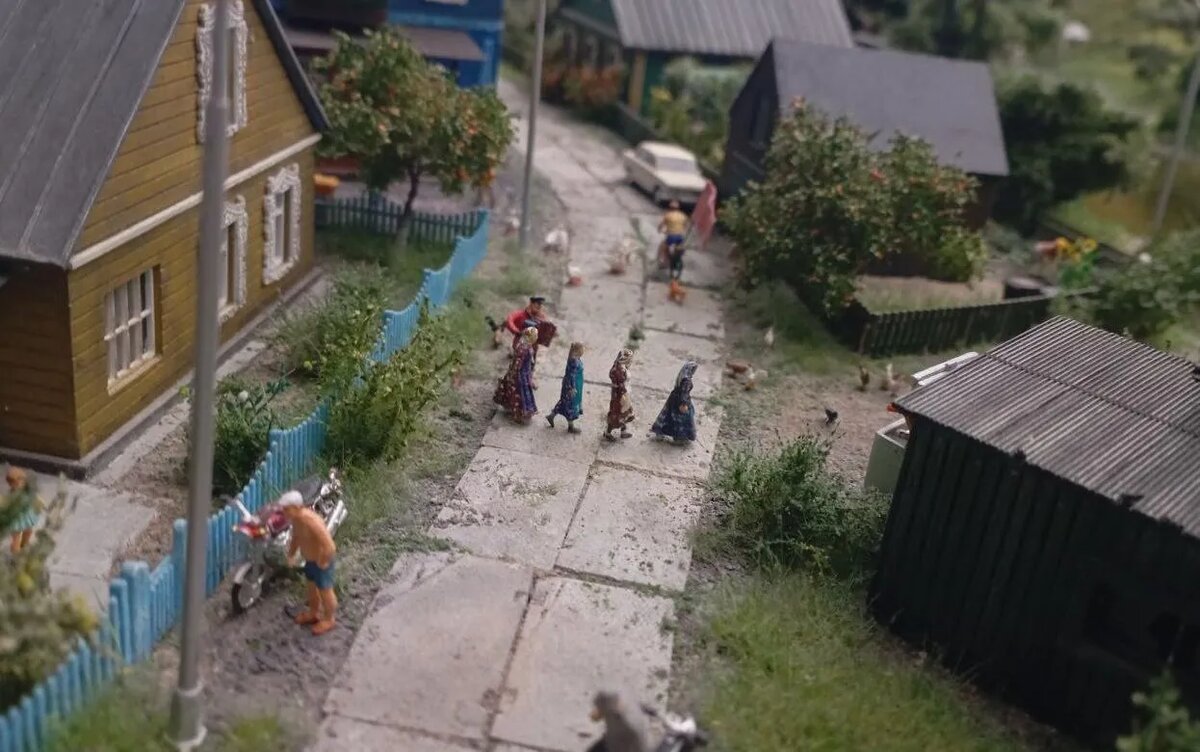    Миниатюрные «Бурановские бабушки» появились на интерактивном макете России