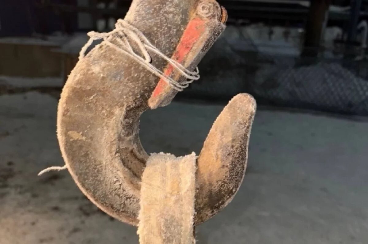    Из-за оторвавшейся стропы подъёмного крана в Ленобласти погиб рабочий