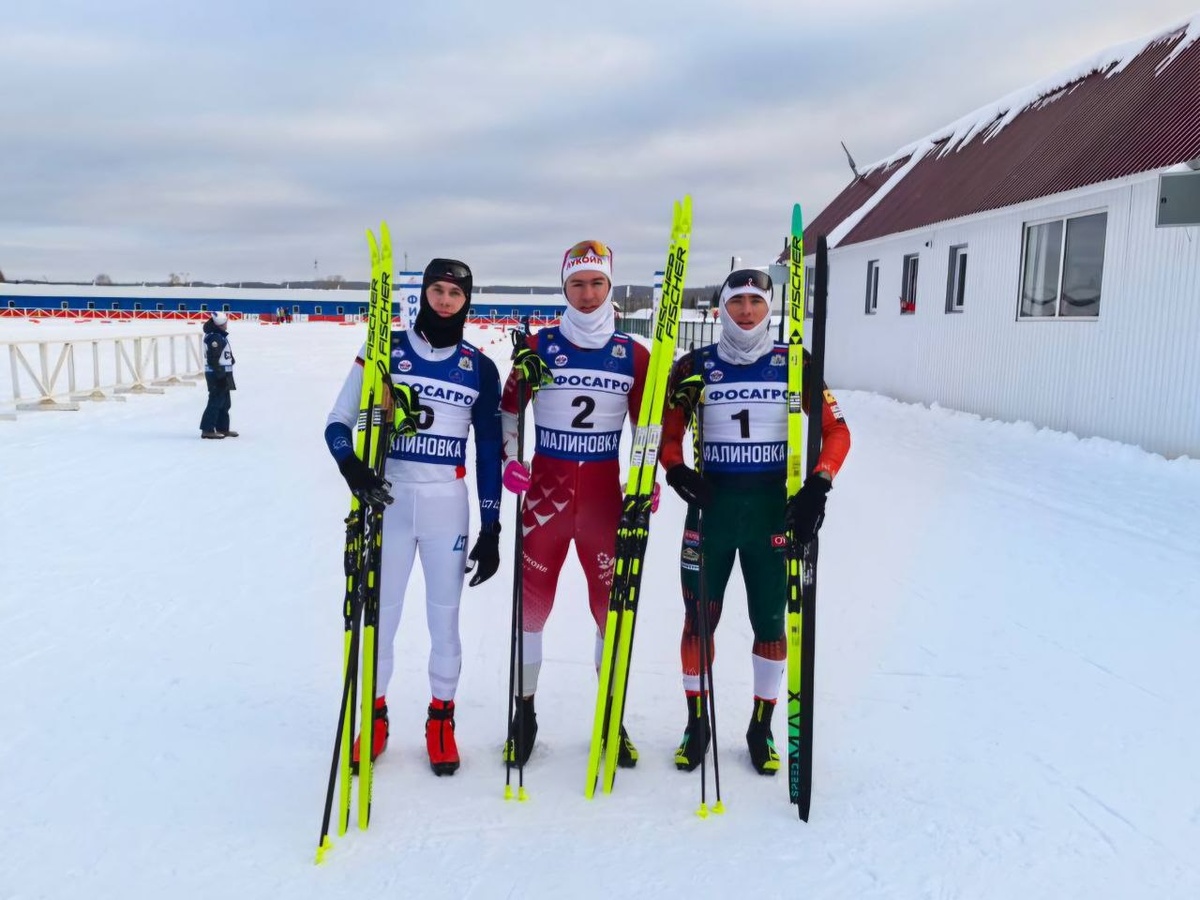    Югорчанин Матвей Кетов завоевал «серебро» в спринте на первенстве России по лыжным гонкам