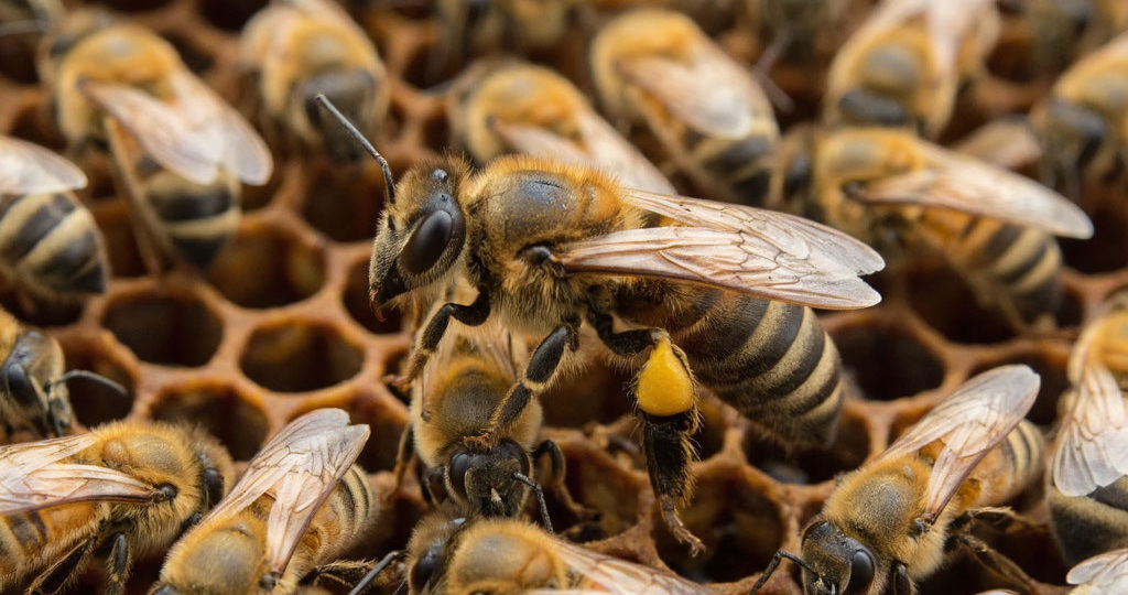 Тихая смена матки в пчелиной семье