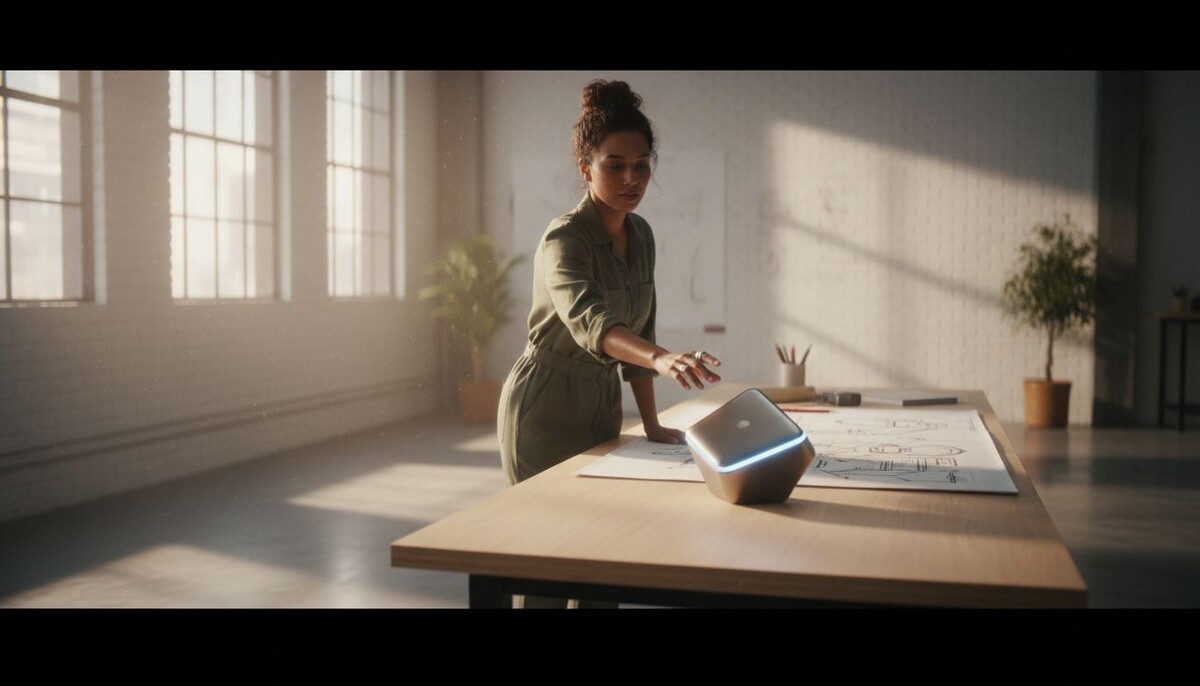 Раскадровка рекламного ролика, созданная нейросетью: несколько сцен с разными ракурсами продукта, динамичная композиция и визуальный план будущего видео.