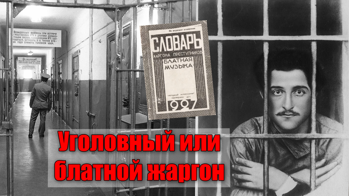 Жаргонизмы в русском языке советских преступников 20-х годов