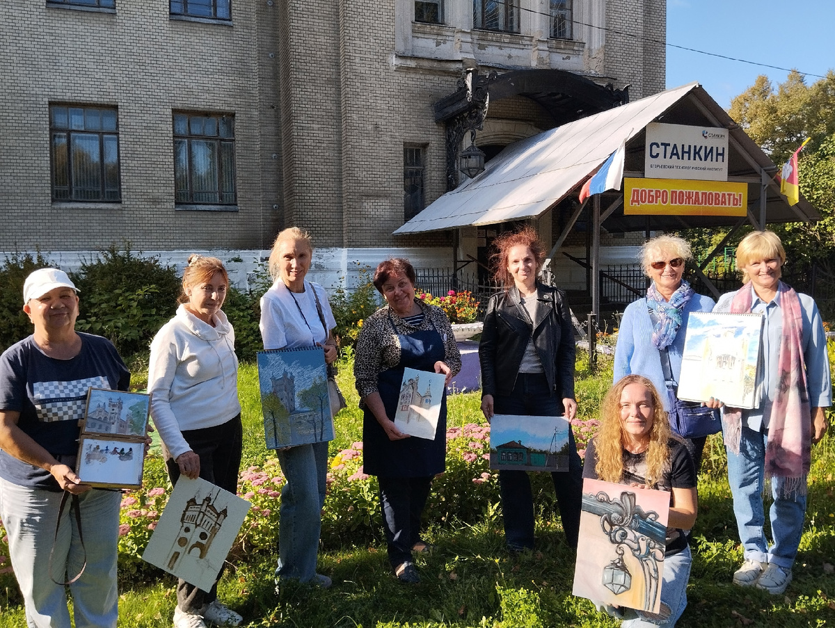 Пленэр в Егорьевске