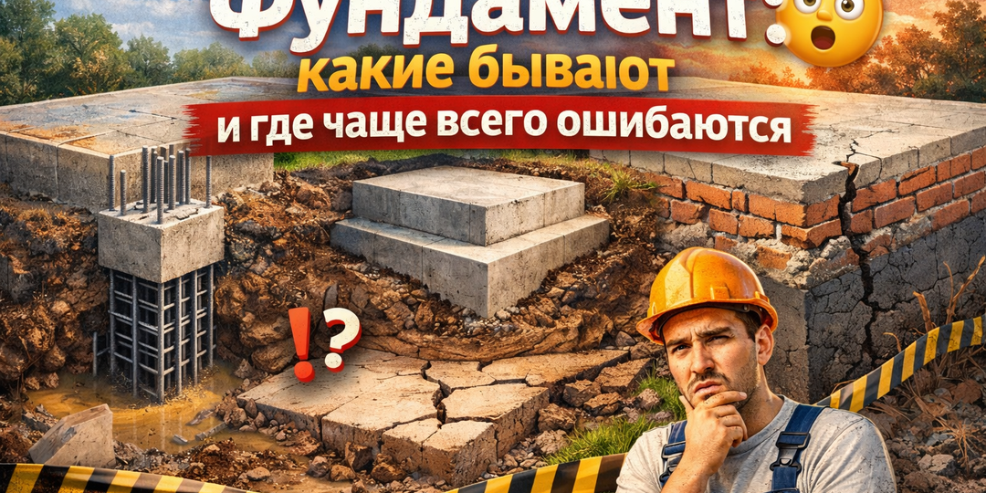 Фундамент — это то, чего никто не видит. Но именно он держит всё.