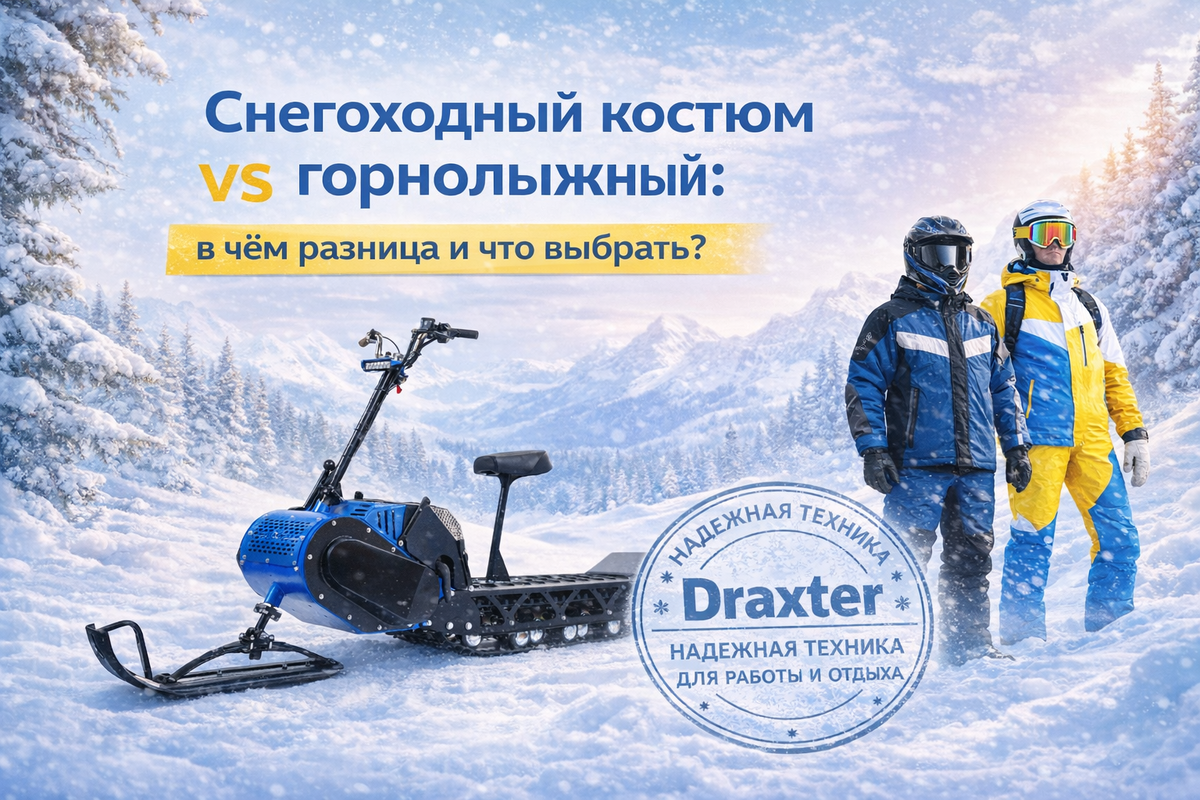 Мотоснегокат Draxter, Станкопромгрупп