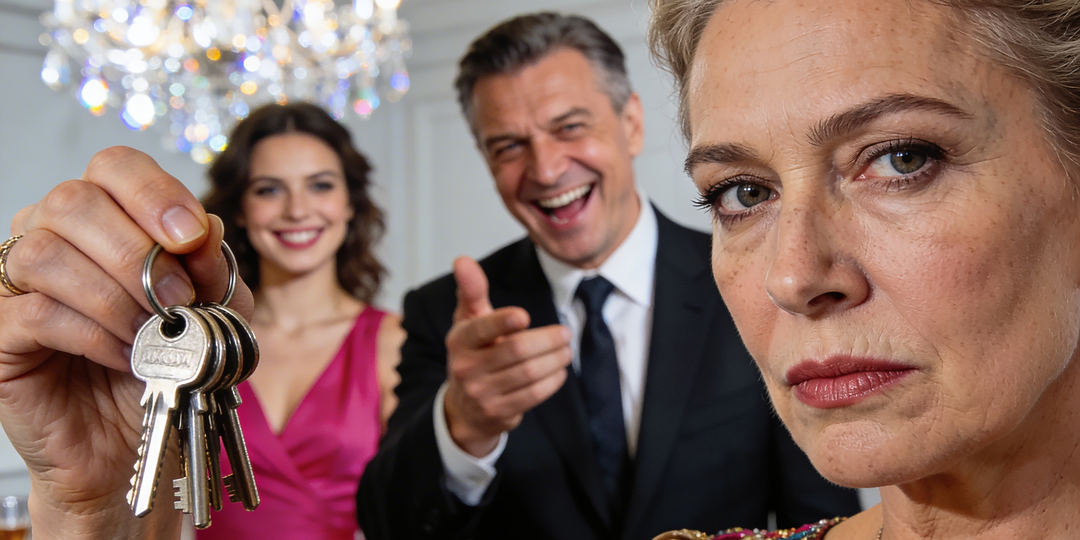 Муж поднял тост за другую, а я молча отдала ему ключи