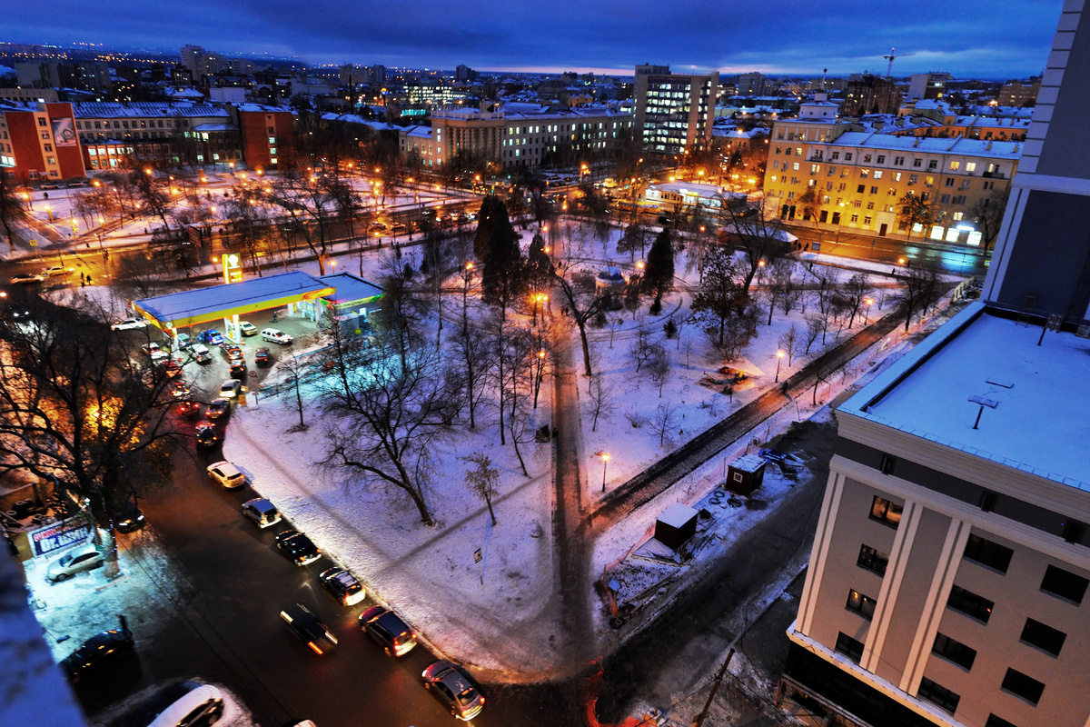 Ильинская площадь, фото 2018 года