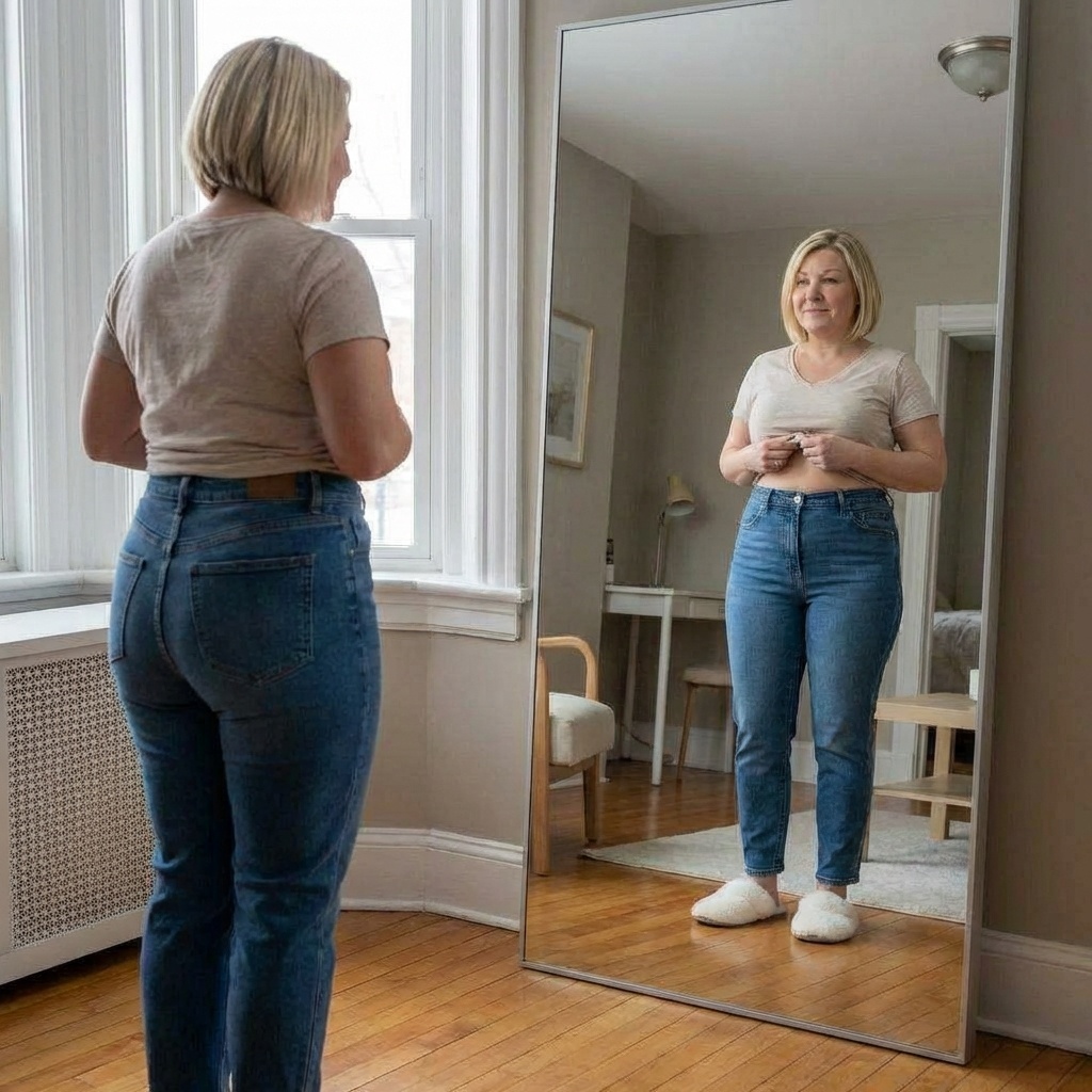 Они сходятся! Пуговица застёгивается!