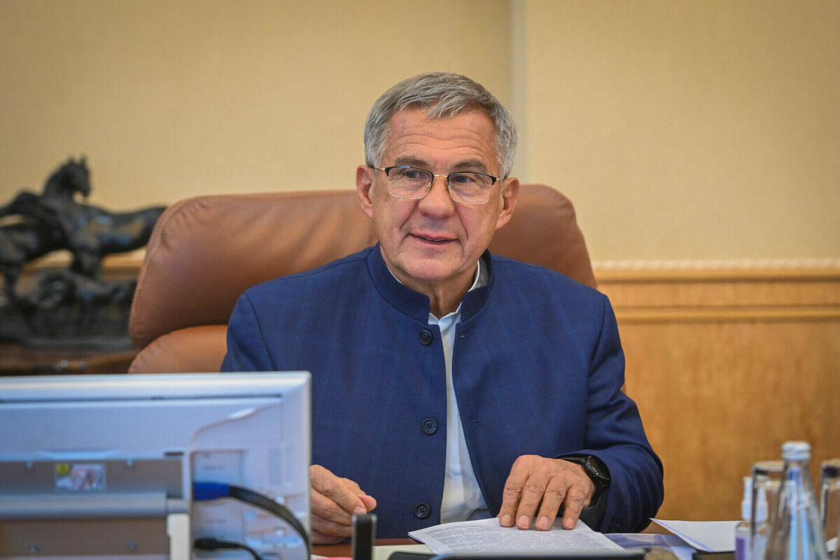 Раис Татарстана Рустам МиннихановФото: пресс-служба Раиса РТ