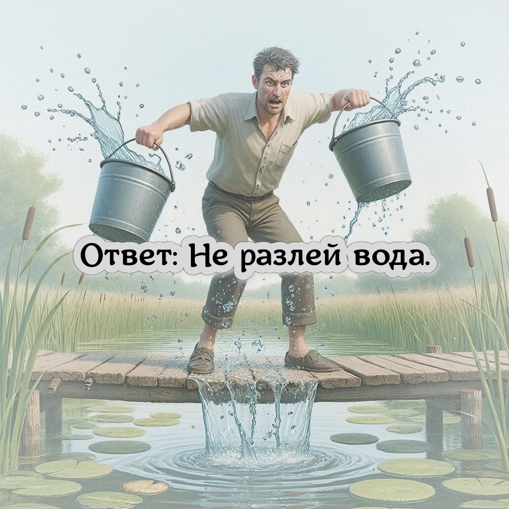 Не разлей вода
