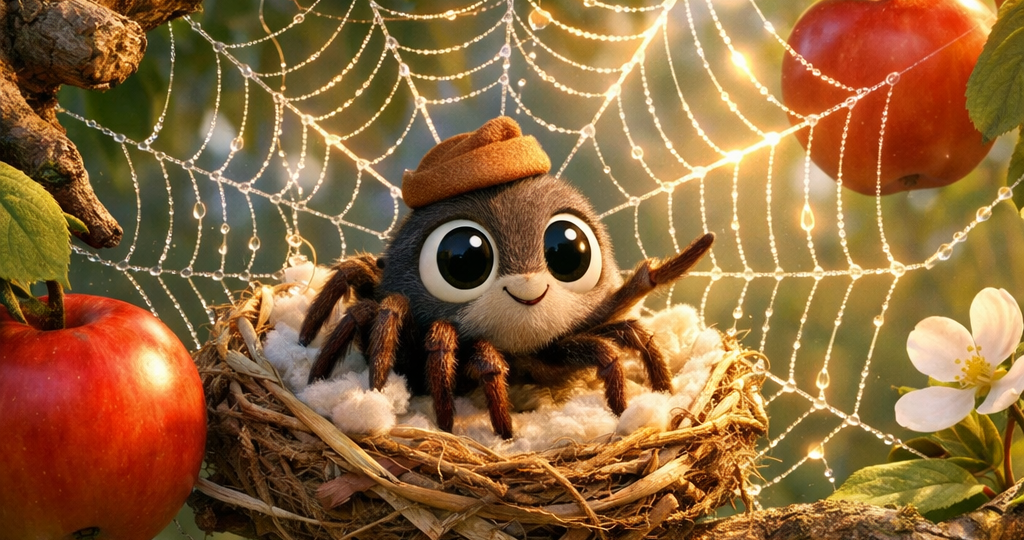 Сказка про паучка, который боялся перемен