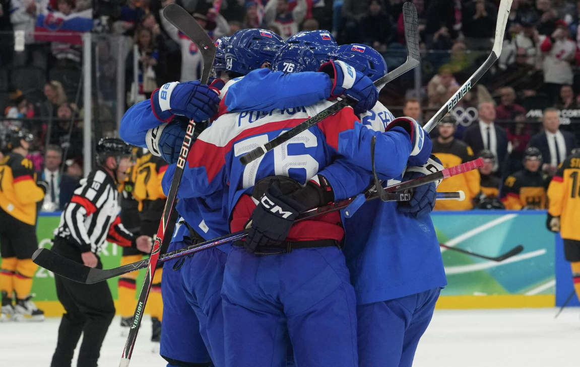 Словакия - снова в полуфинале Олимпиады. Фото: соцсети