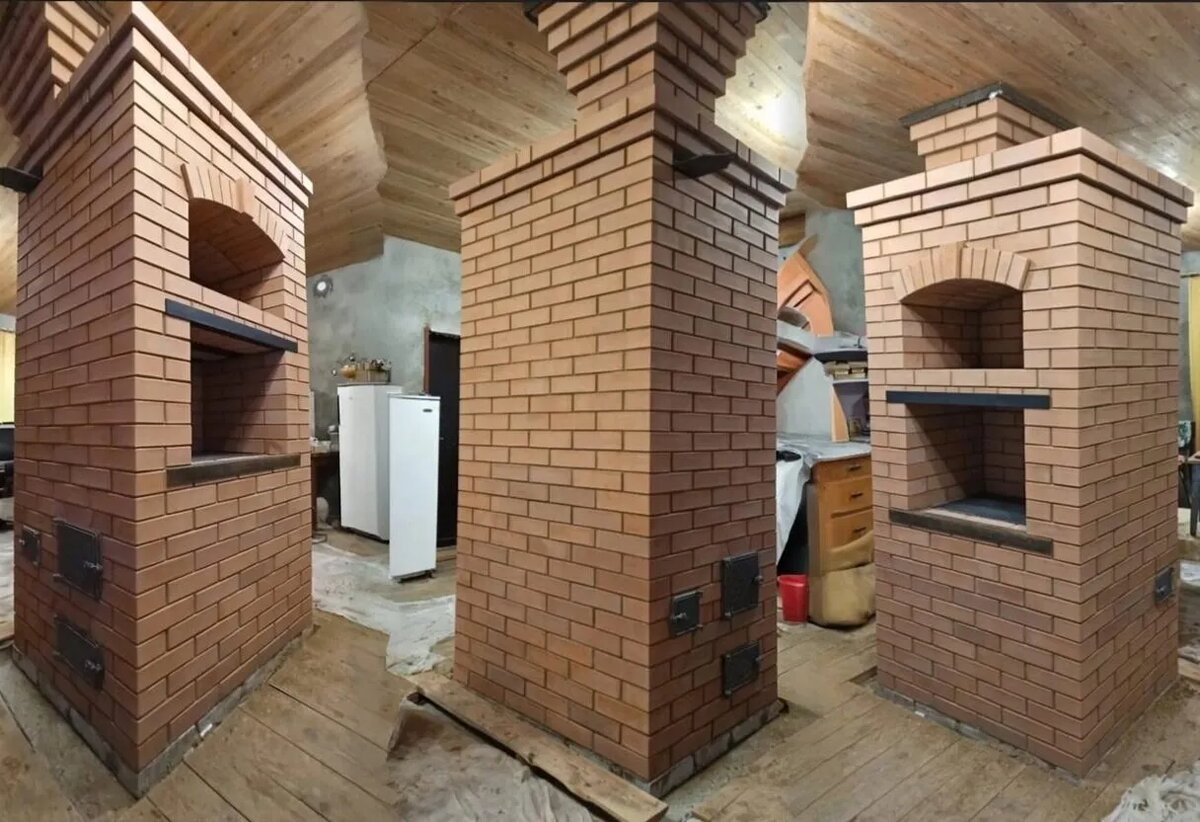 ОВП - отопительно-варочная печь, топливо дрова. В  перспективе перевод на газовое топливо.Простая конструкция, топка усилена футеровкой.