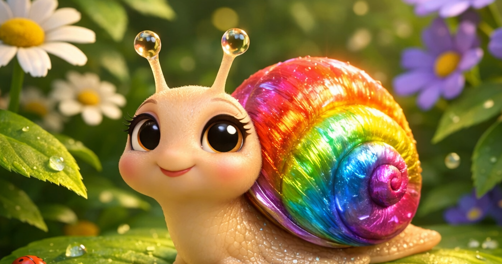 Сказка про улитку, которая не умела дружить