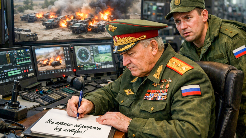    Тема "красивых докладов" всплыла, и остро, минувшей осенью после отчёта об успехах армии на фронте в Генштабе. Коллаж Царьграда