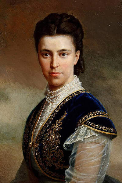   Портрет Марии Федоровны кисти Ивана Тюрина.