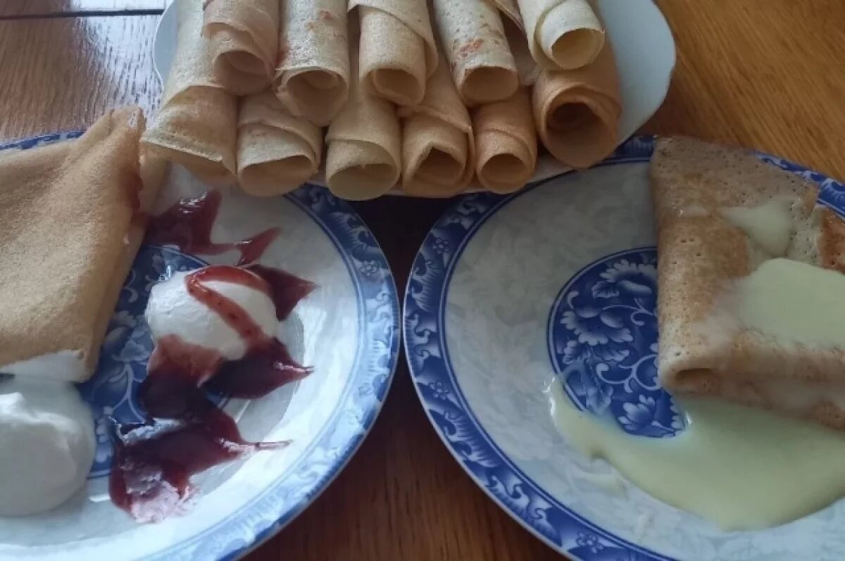    В Лебедяни кулинары удивят липчан метровыми блинами на Масленицу