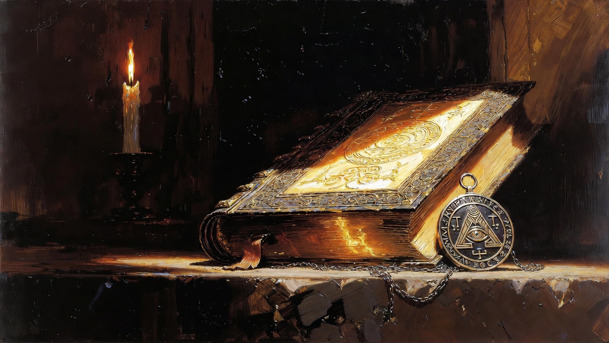 Открыть фолиант может каждый, но осмелятся лишь самые мудрые, понимающее цену знаниям.