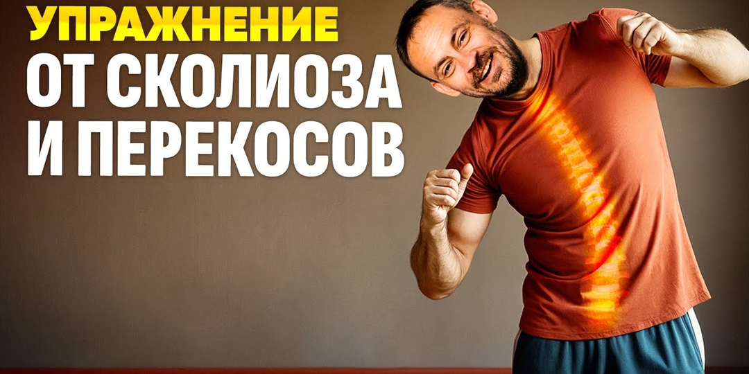 Как исправить сколиоз у взрослых? Лучшее упражнение от сколиоза и перекоса таза для идеальной осанки