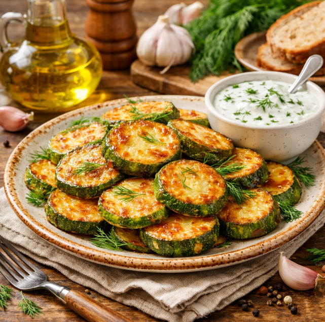 Жареные кабачки с соусом рецепты от Дарики