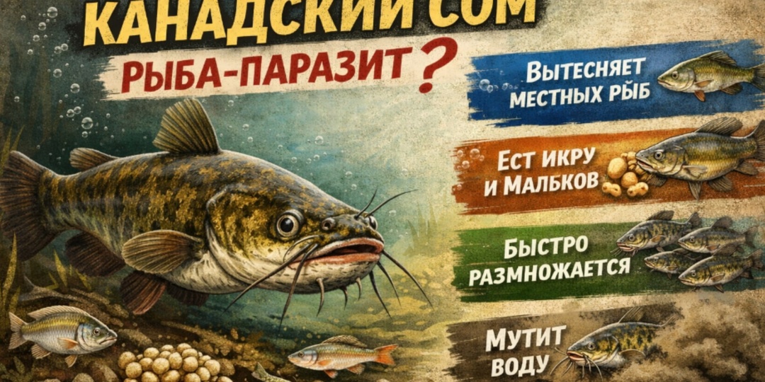 Почему канадские сомики считаются рыбой паразитом