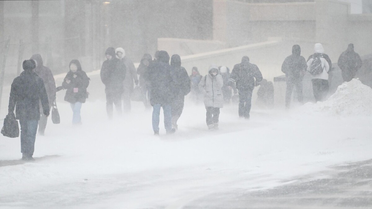 «Циклон Валли» обрушился на Москву. Снегопад заметает столицу с самого утра