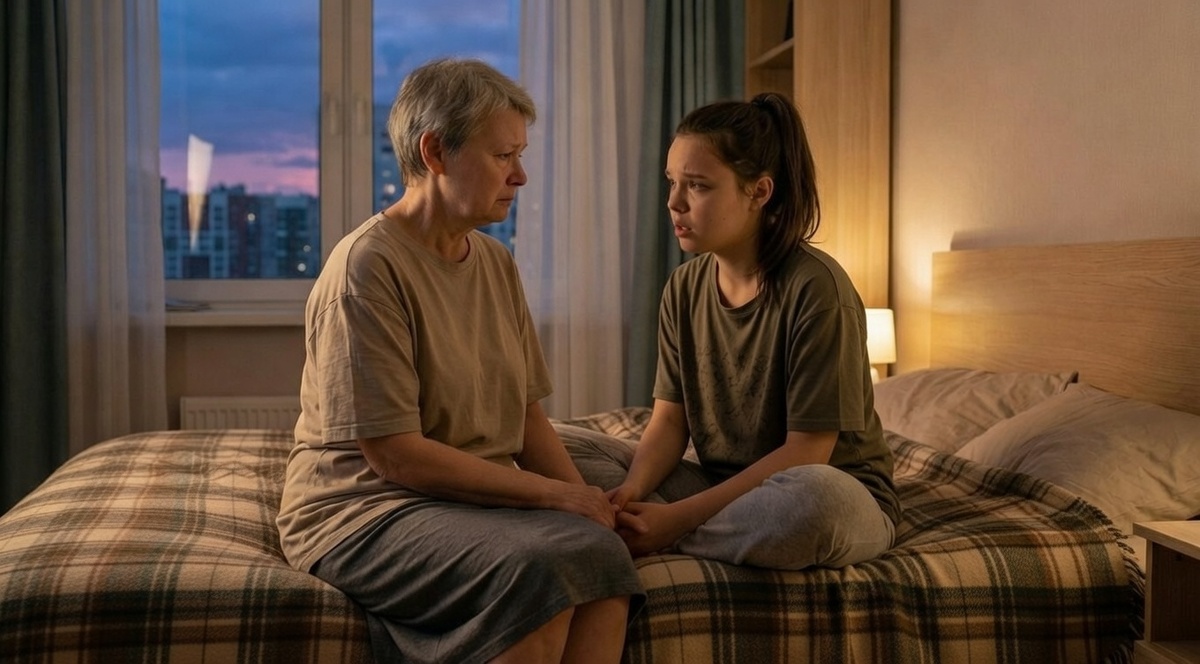 Голос задрожал. Впервые за всё лето я видела, как её глаза блестят.